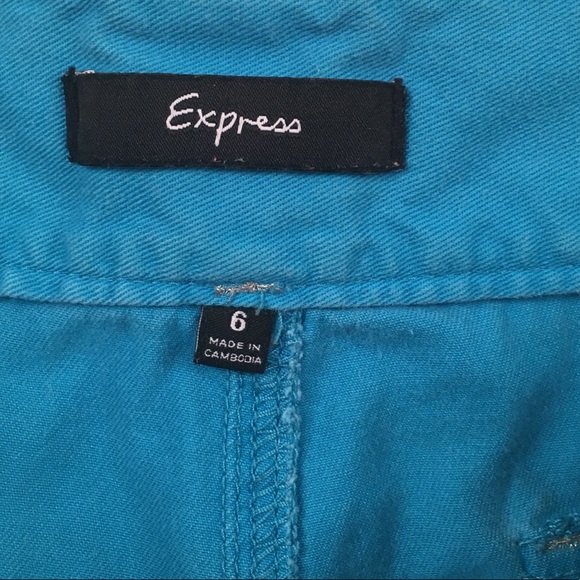 Express Blue Shorts - Picture 3 of 4